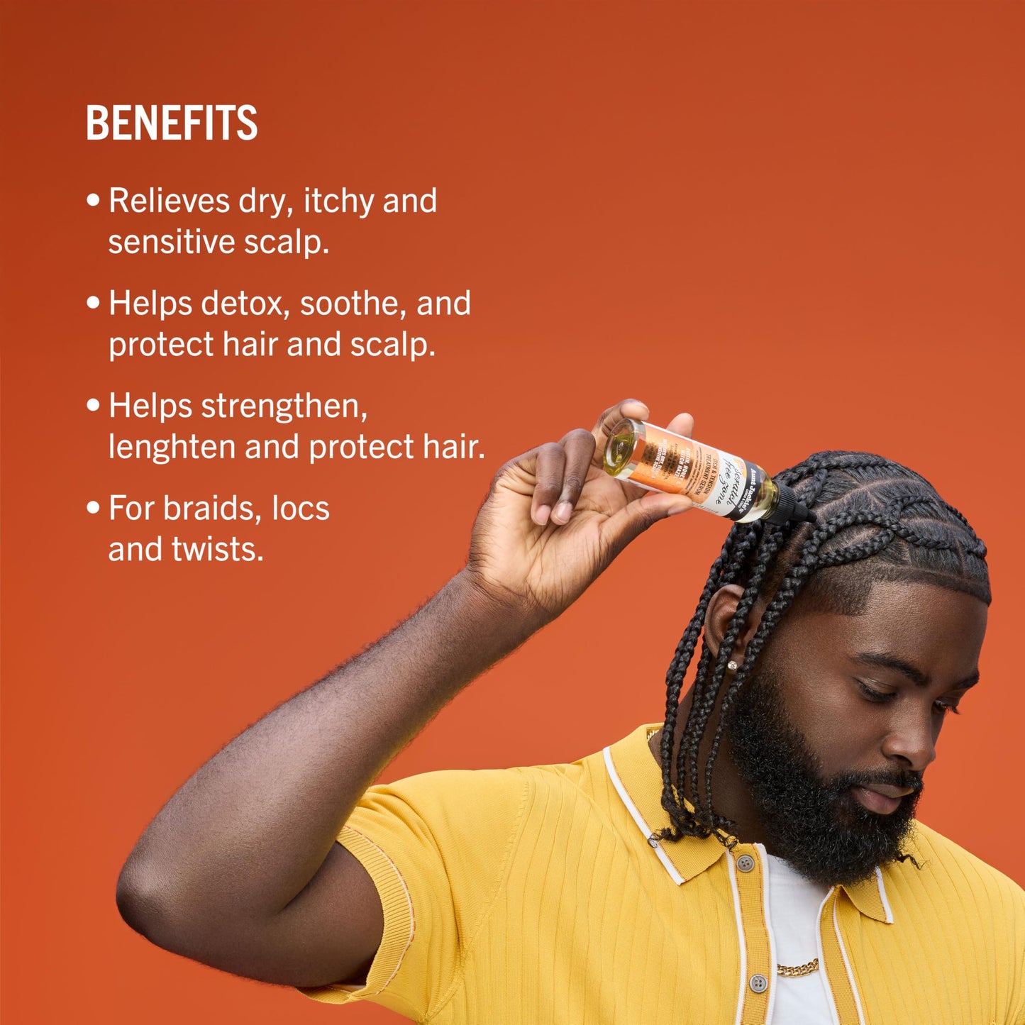 Aunt Jackie's Braid + Twist Collection Scratch Free Zone Itch & Tension Treatment Serum - Relieve Dry, Itchy Scalp with Witch Hazel, Biotin, and Honey Beauty & Personal Care Aunt Jackie's
