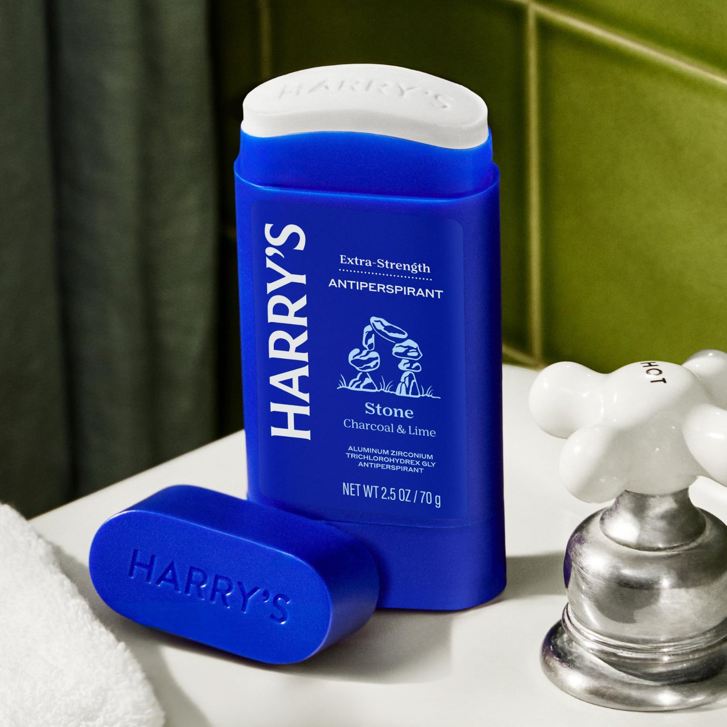 Harry's Extra-Strength Antiperspirant Deodorant, Sweat & Odor Control Antiperspirant for Men, Stone, 2.5 oz Pack of 3 Beauty & Personal Care Harry's