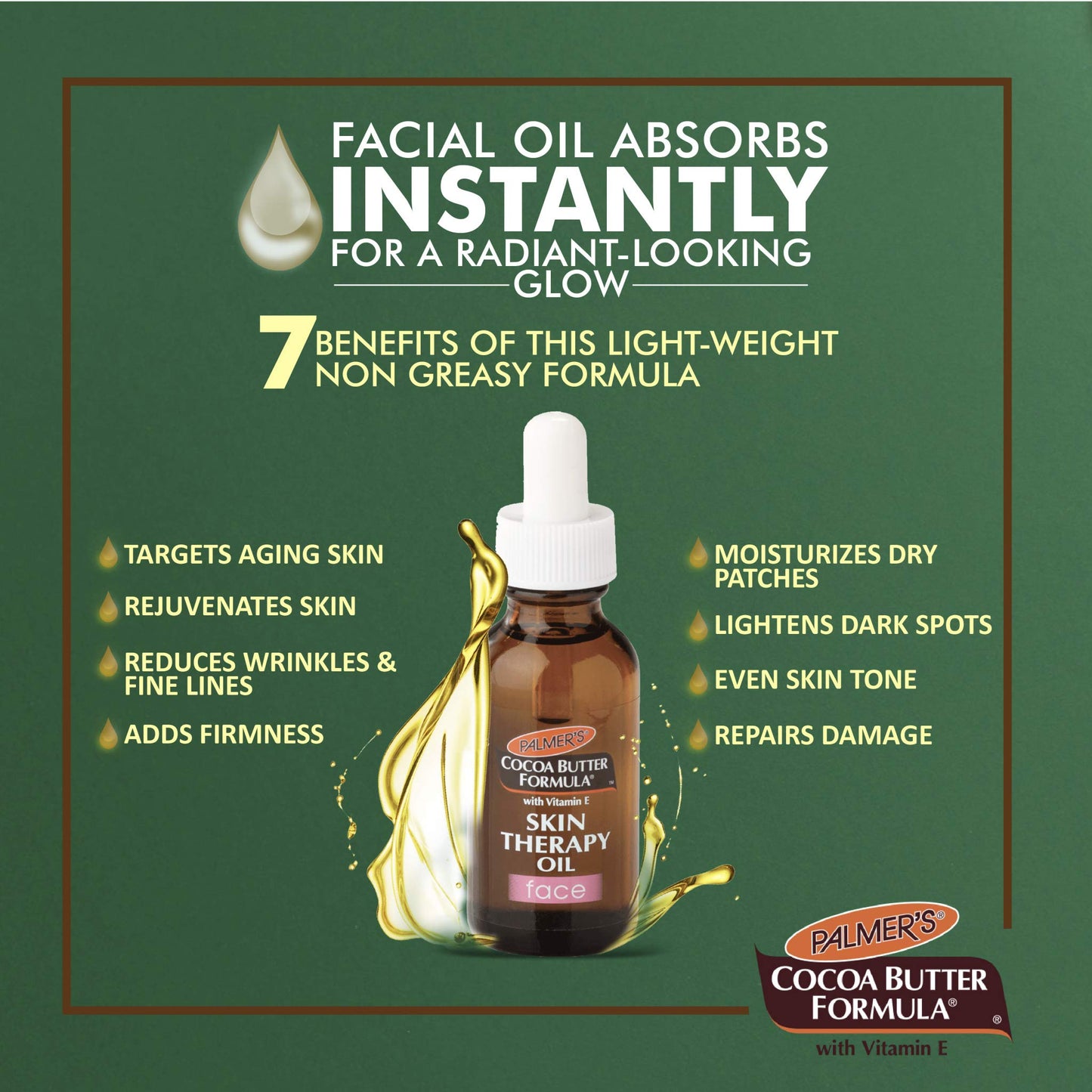 Palmer's Cocoa Butter Formula Skin Therapy Oil - Face, 1 fl oz Beauty & Personal Care Palmer's