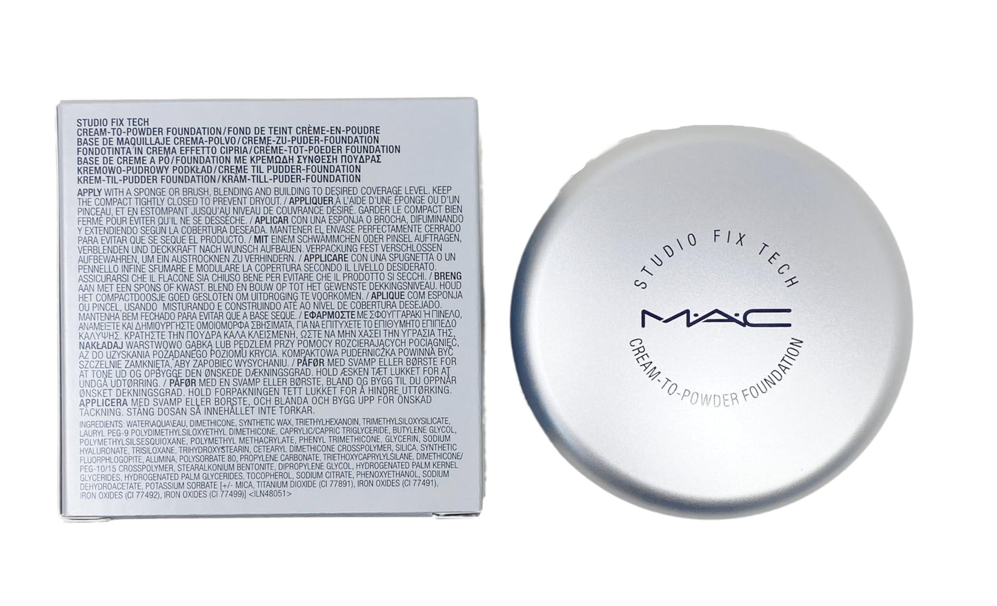 M.A.C Studio Fix Tech Cream-To-Powder Foundation -NW22 (Warm beige with rosy undertone for light to medium skin) .35 Oz / 10 g Beauty & Personal Care MAC