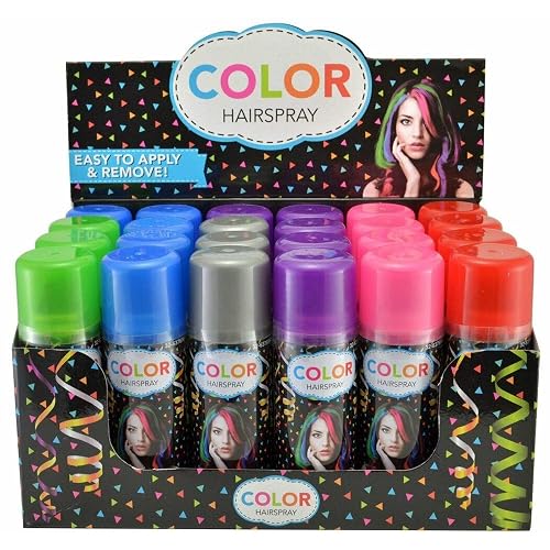 COLOR HAIRSPRAY - RED Beauty & Personal Care VIP Extensions