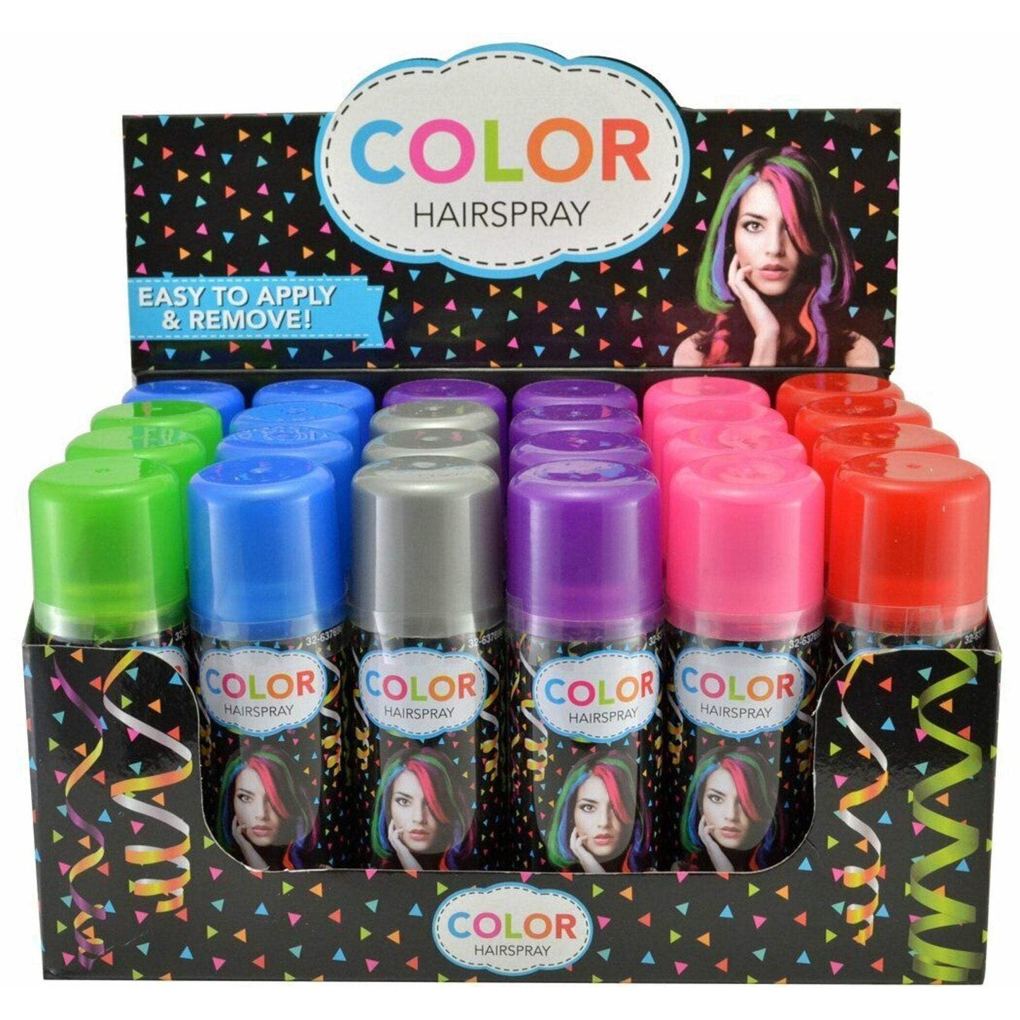 COLOR HAIRSPRAY - RED Beauty & Personal Care VIP Extensions