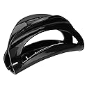 France Luxe Belle Cutout Curve Claw Clip - Black Beauty & Personal Care France Luxe