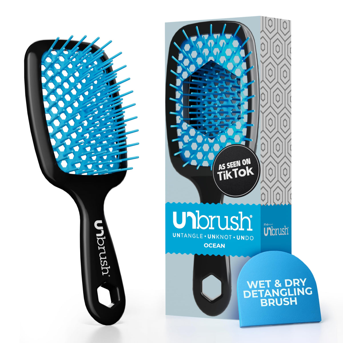 FHI Heat UNbrush Detangling Brush for Wet & Dry Hair