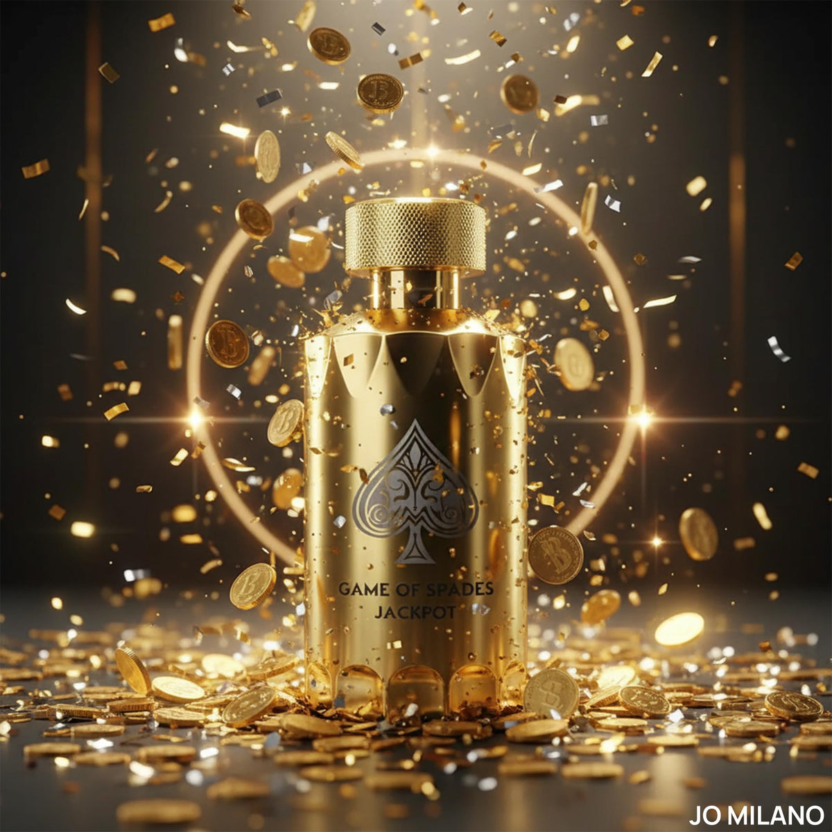 Jo Milano Game of Spades Jackpot Parfum Spray | 3.4 oz (100ml) | Vanilla, Amber, Sweet, Fresh, Fruity Scent | Long Lasting Fragrance for Men and Women Beauty & Personal Care Jo Milano