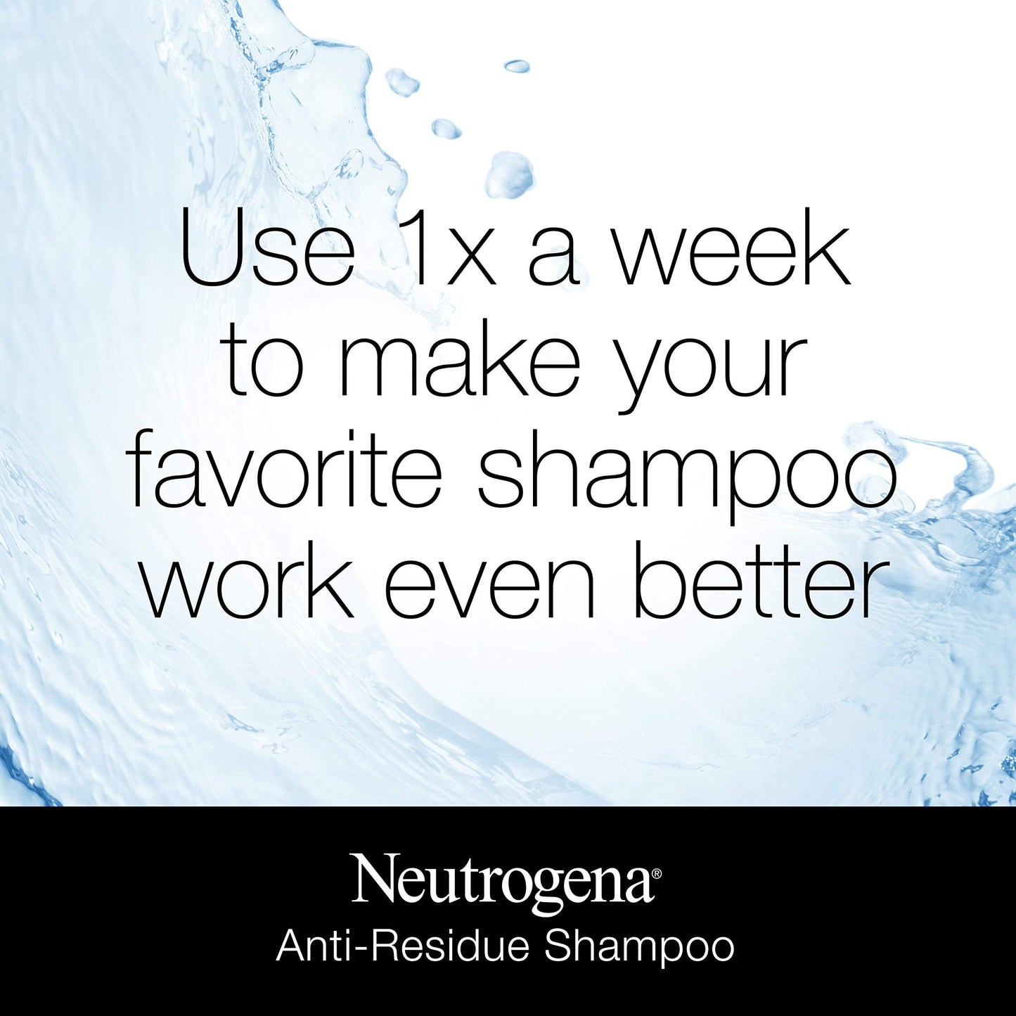 Neutrogena Anti-Residue Clarifying Shampoo, Gentle Non-Irritating Clarifying Shampoo to Remove Hair Build-Up & Residue, 12 fl. oz Beauty & Personal Care Neutrogena