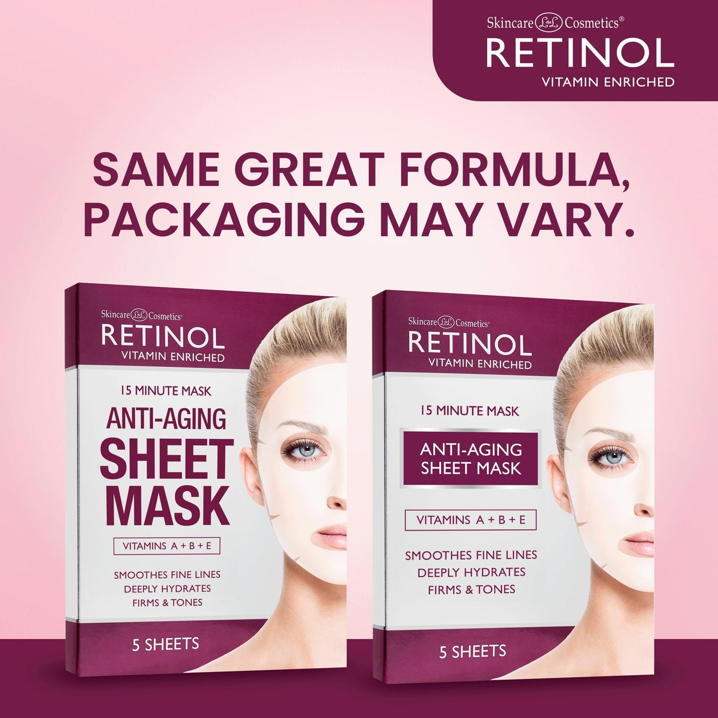 LIVAURA Retinol Anti-Aging Sheet Mask - Hydrating Vitamin-Enriched 15 Minute Treatment With Collagen Firms Face - Exfoliates for Improvement In Tone Beauty & Personal Care Retinol