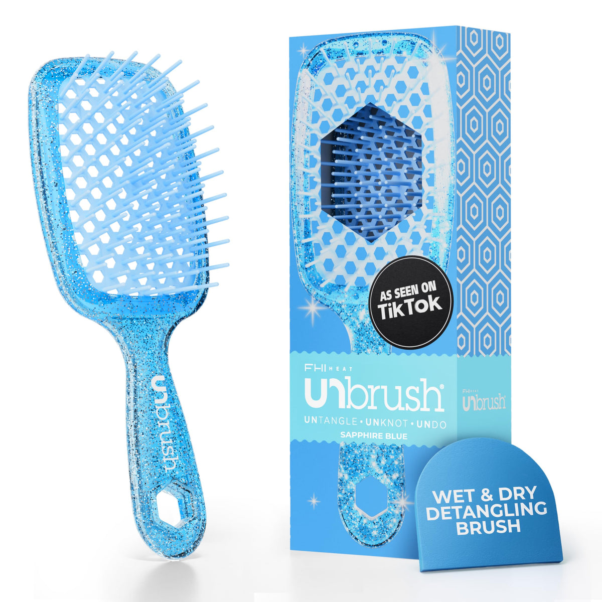 FHI Heat UNbrush Detangling Brush for Wet & Dry Hair