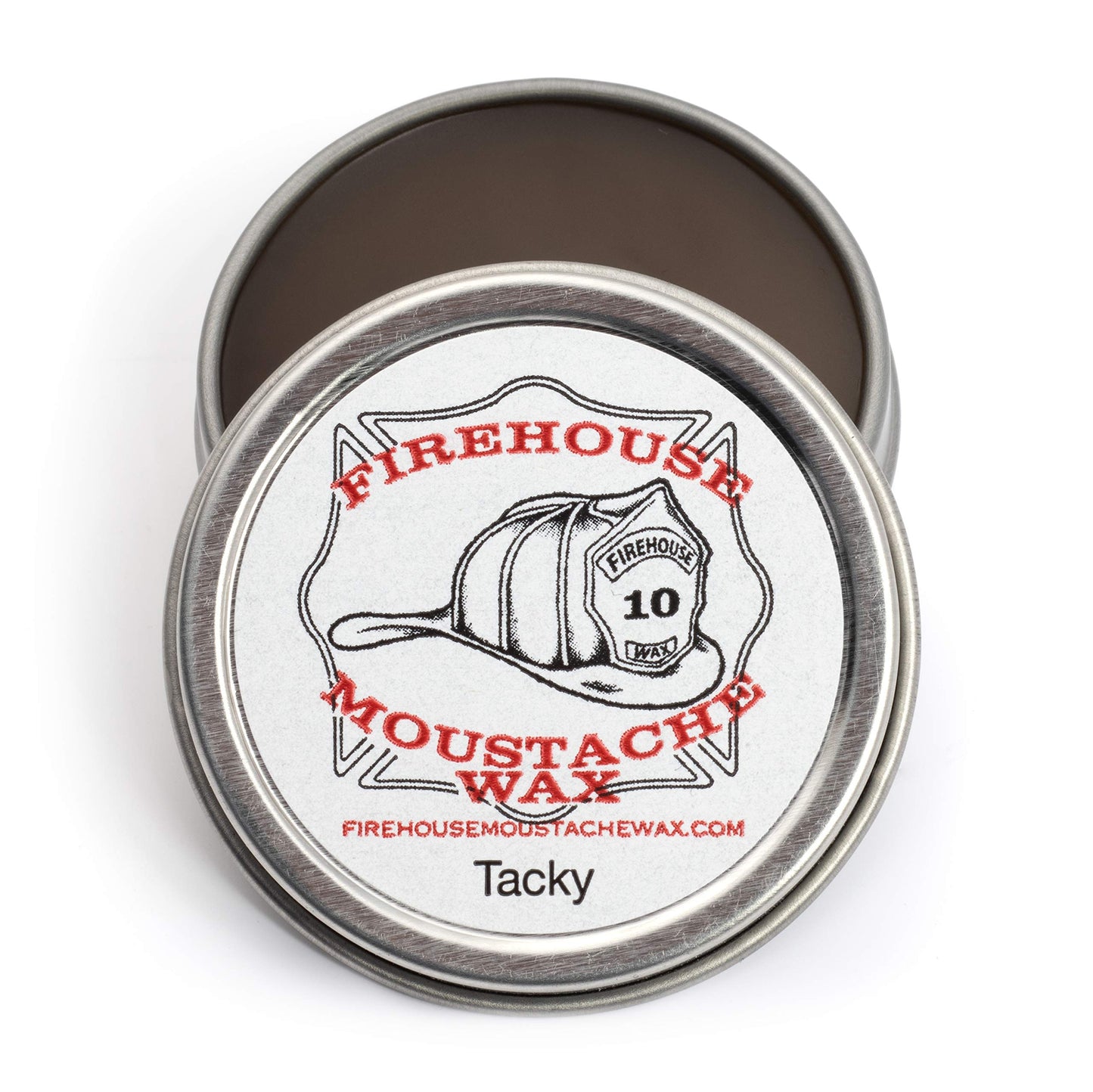 Firehouse Moustache Wax - Made in USA - for Beard & Mustache Shaping - All-Weather, Naturally Scented and Colored Beard Wax (WACKY TACKY, 1 Ounce Tin) Beauty and Personal Care Firehouse Moustache Wax