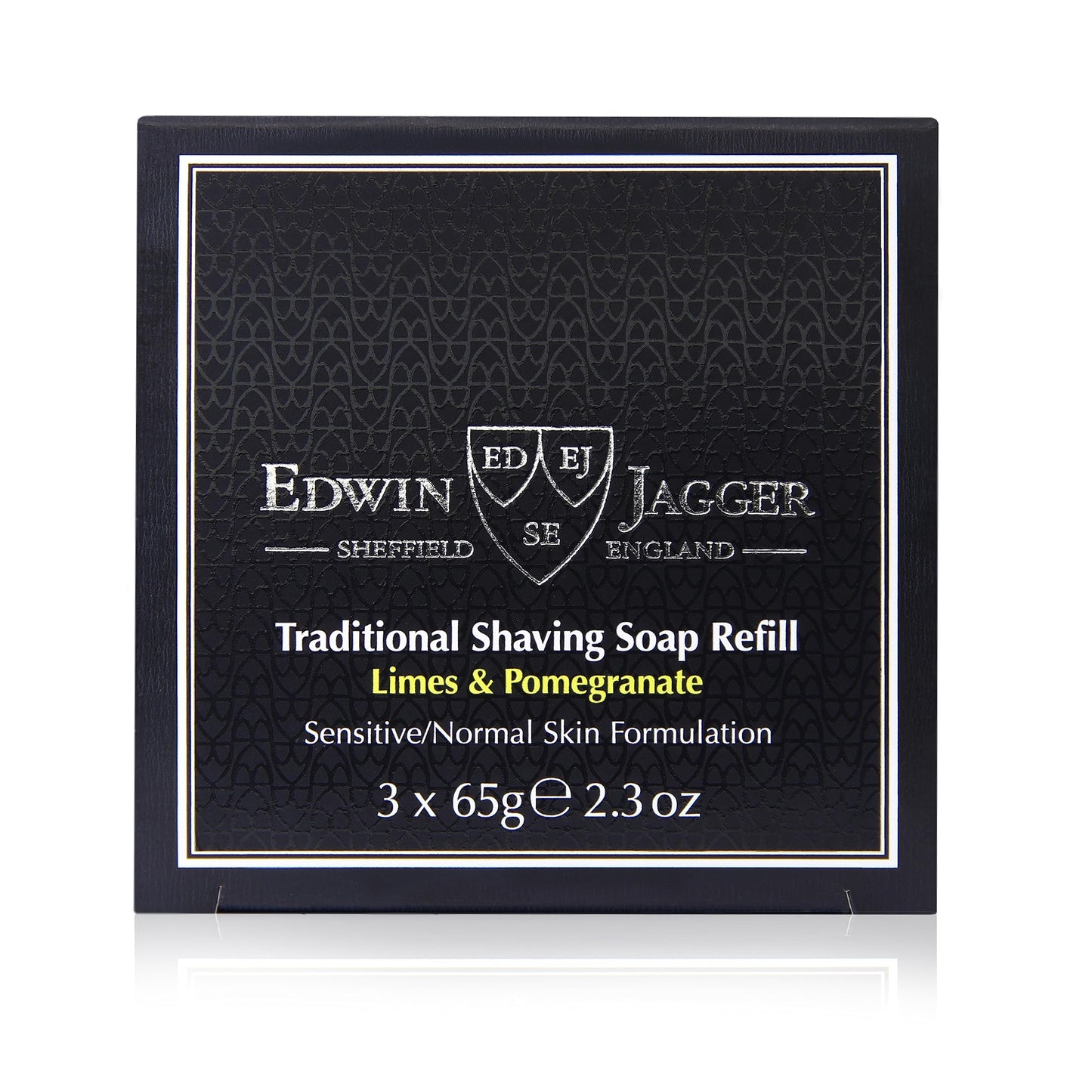 Edwin Jagger Limes & Pomegranate Shaving Soap Refill 65g (3 Pack) Beauty and Personal Care Edwin Jagger