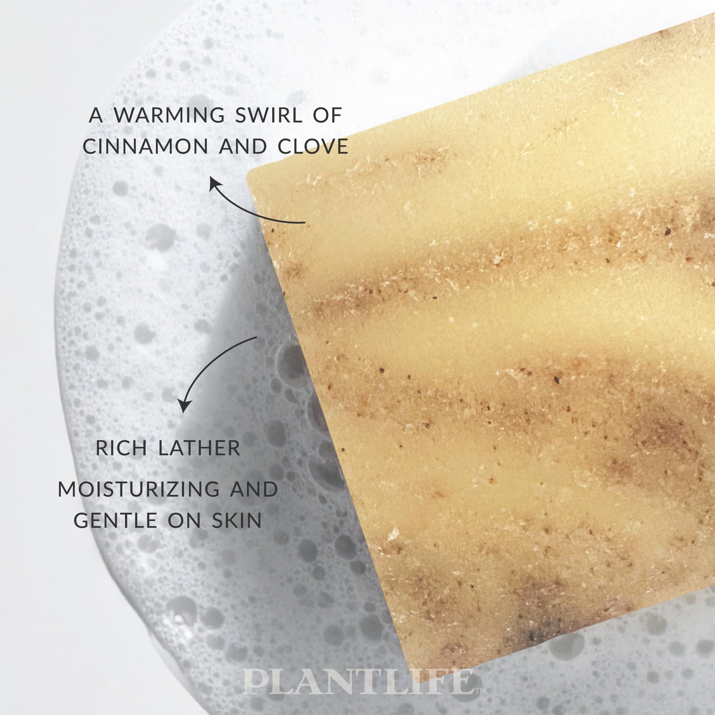 Plantlife Cassia Clove Bar Soap - Moisturizing and Soothing Soap for Your Skin - Hand Crafted Using Plant-Based Ingredients - Made in California 4oz Beauty & Personal Care Plantlife