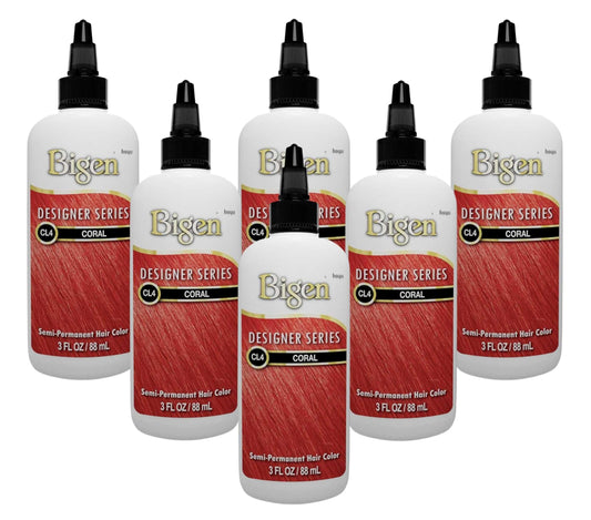 Bigen Semi-Permanent Haircolor #Cl4 Coral 3 Ounce (Pack of 6) Beauty & Personal Care Bigen