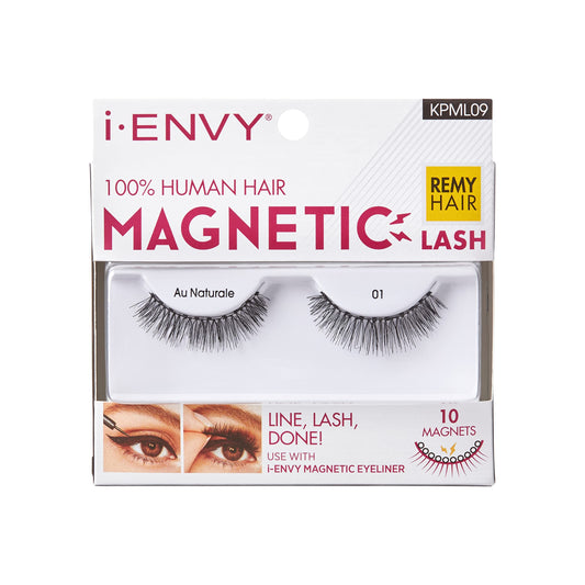 i•ENVY Magnetic Human Hair Lashes Double Strength Reusable Lashes Easy To Apply, Everyday Wearable False Eyelashes Beauty & Personal Care i•ENVY