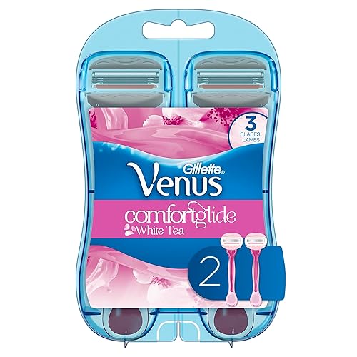 Gillette Venus ComfortGlide Women's Disposable Razors, 2 Count Beauty & Personal Care Gillette Venus