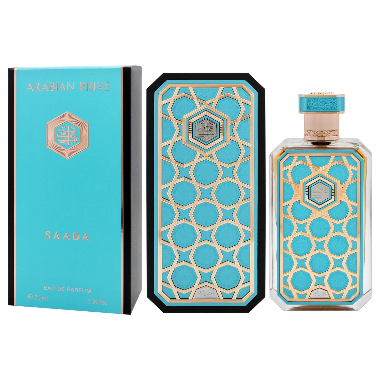 Arabian Prive Saada by Rasasi for Unisex - 2.36 oz EDP Spray Beauty & Personal Care RASASI