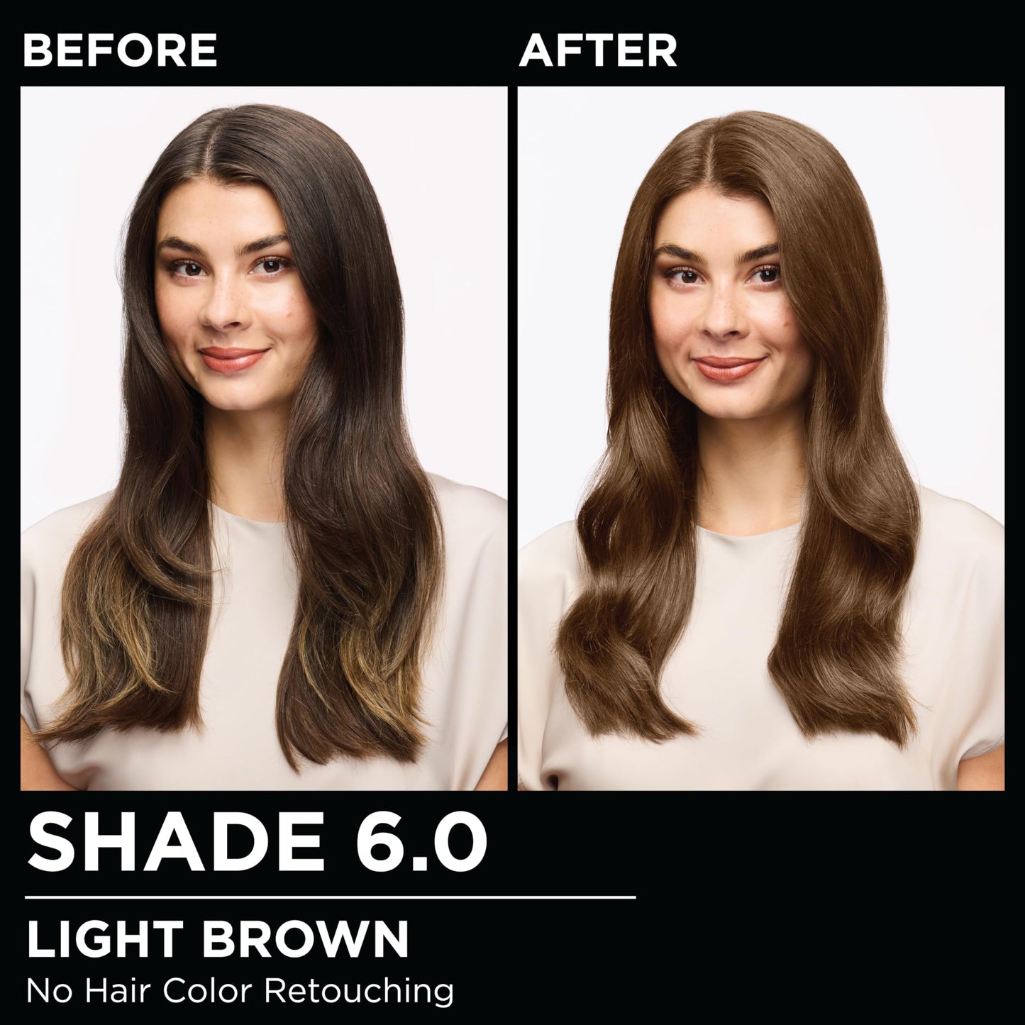 Garnier Olia Oil Powered Permanent Color 6.0 Light Brown 1 Each (Pack of 4) Beauty & Personal Care Garnier