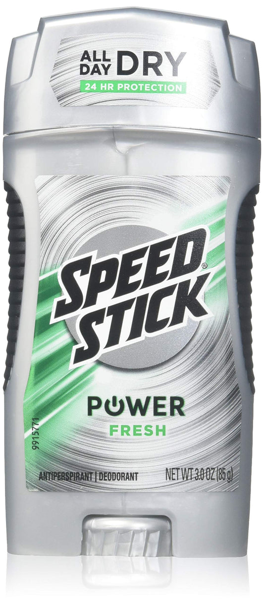 Mennen Speed Stick Deodorant 3 Ounce Power Fresh (88ml) (3 Pack) Beauty and Personal Care Mennen