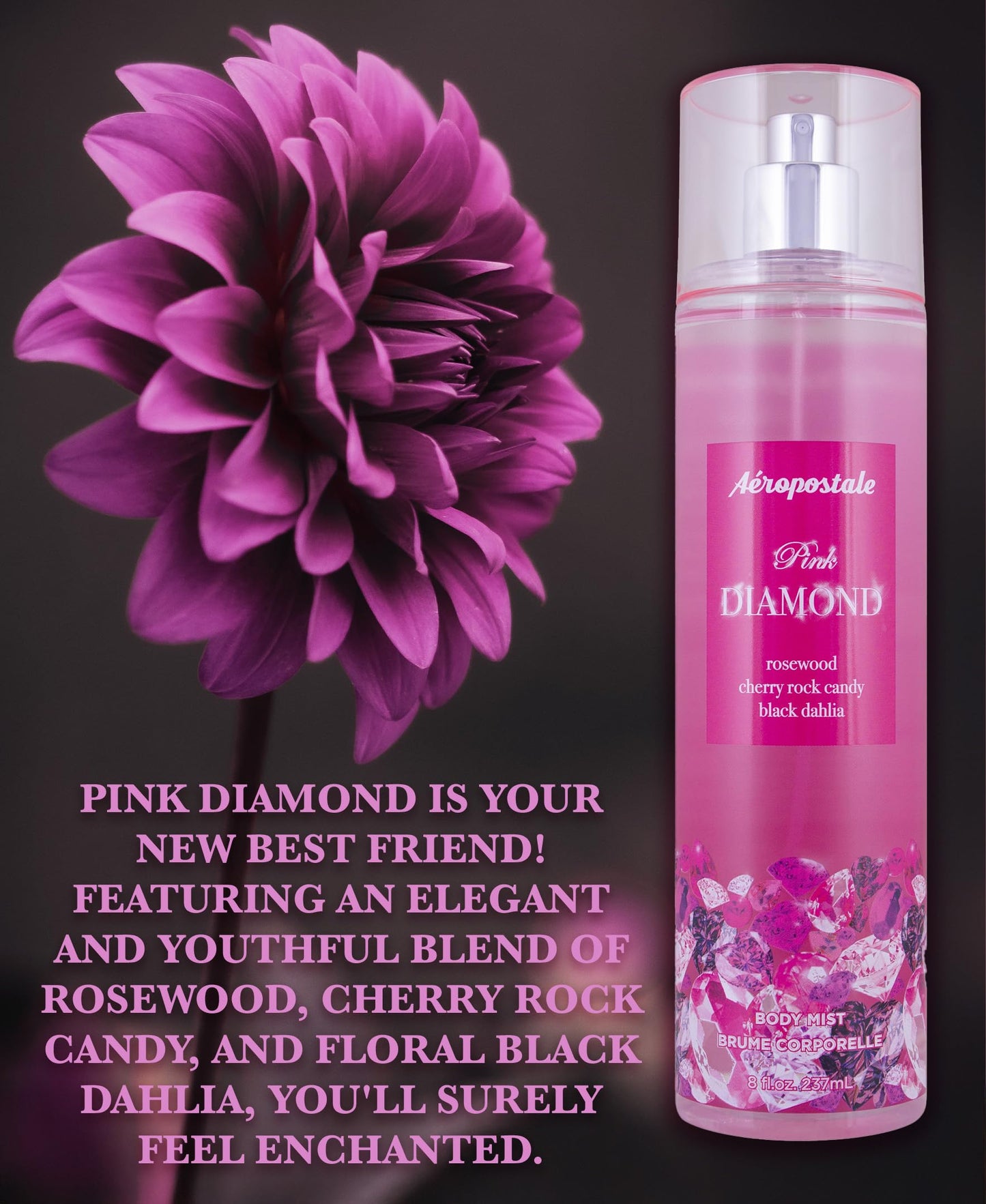 Pink Diamond Body Mist, 8 fl. oz., by Aeropostale Beauty & Personal Care AEROPOSTALE