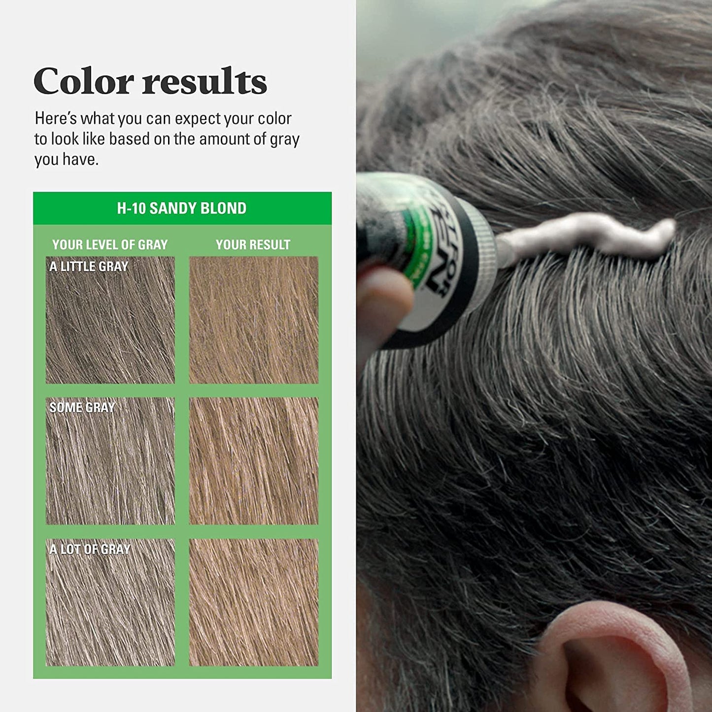 Just For Men Hair Color H-10 Sandy Blond 1 Ea Beauty & Personal Care Just for Men
