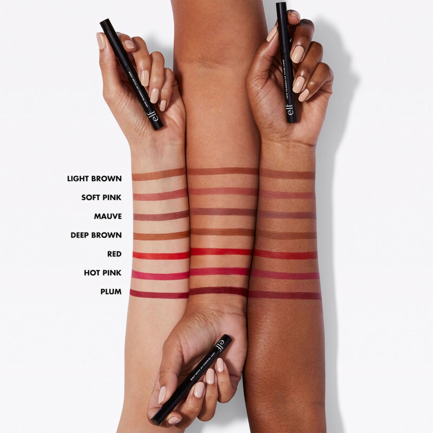 e.l.f. Love Triangle Lip Filler Liner, 2-in-1 Lipliner Pencil For Sculpting & Filling, Long-Lasting Intense Color, Vegan , Soft Pink Beauty & Personal Care e.l.f.