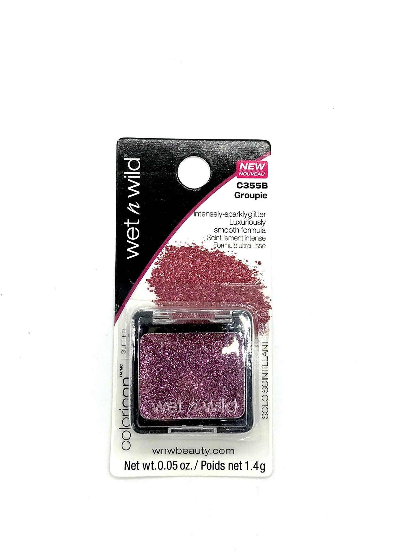 Wet N Wild Coloricon Face and Body Glitter (C355B Groupie) Beauty & Personal Care Markwins