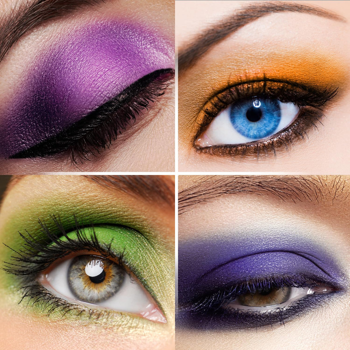 Profusion Cosmetics 10 Shade Eyeshadow Palette - High Pigmented Multi-Finish Colors, Vegan & Cruelty-Free, Create Stunning Looks On-the-Go -