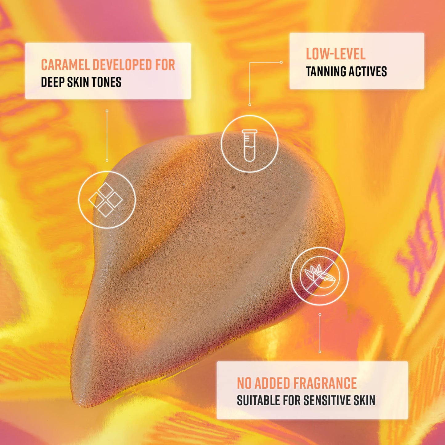 Bondi Sands Technocolor Caramel 1 Hour Express Self Tanning Foam|Best for Deep Skin Tones Looking to Achieve a Warm, Golden Toned Glow|6.76 fl. oz. Beauty and Personal Care Bondi Sands