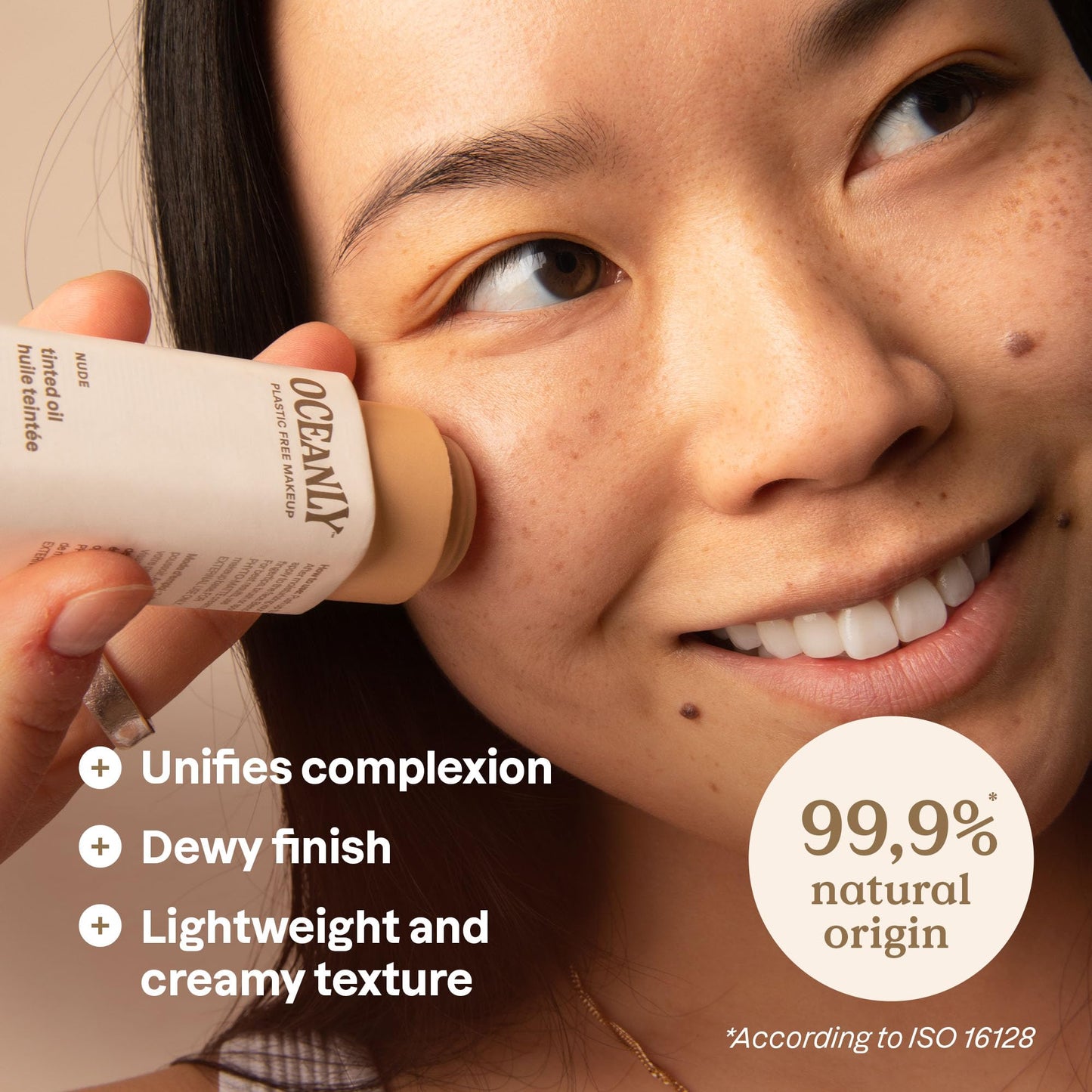 ATTITUDE Oceanly Light Coverage Face Tinted Oil Stick, EWG Verified, Titanium Dioxide-Free, Vegan & Cruelty-Free Tinted Moisturizer, Plastic-Free Beauty & Personal Care ATTITUDE