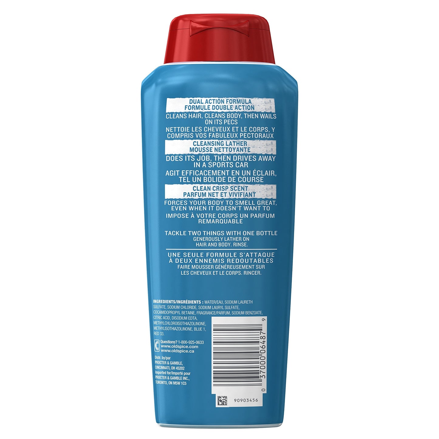 Body Wash for Men by Old Spice, High Endurance Men's Hair and Body Wash, 18 Fluid Ounce Beauty & Personal Care Old Spice