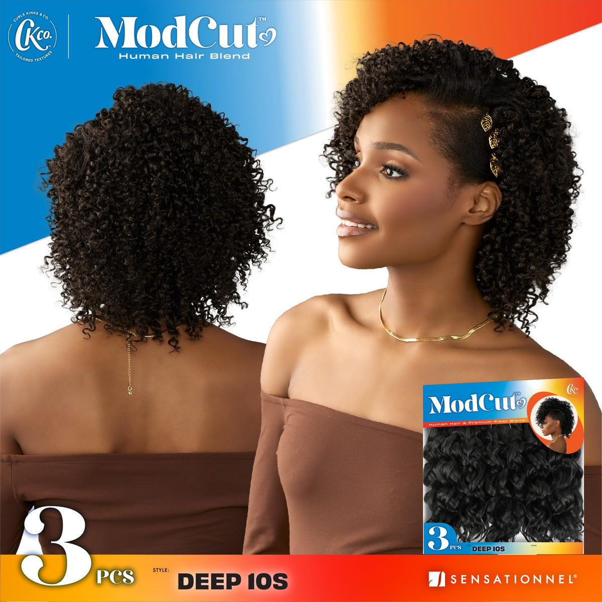 Sensationnel CKCO ModCut 3pcs Bundles -Deep 10S,BALAYAGECHOCOLATE