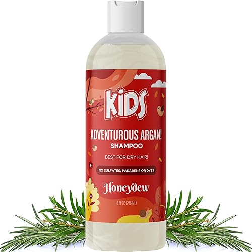 Nourishing Kids Shampoo for Dry Scalp - Gentle Dry Scalp Care Shampoo for Kids with Cleansing Essential Oils for Kids - Clarifying Shampoo for Build Beauty & Personal Care HONEYDEW