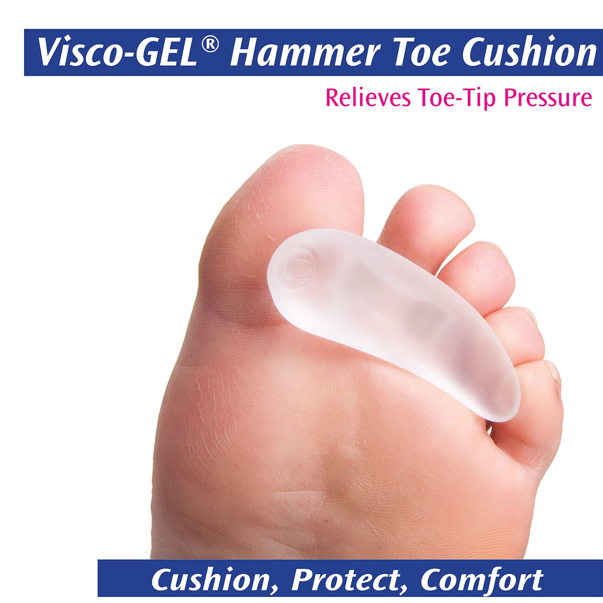 PediFix Visco-gel Hammer Toe Cushion, Small Right