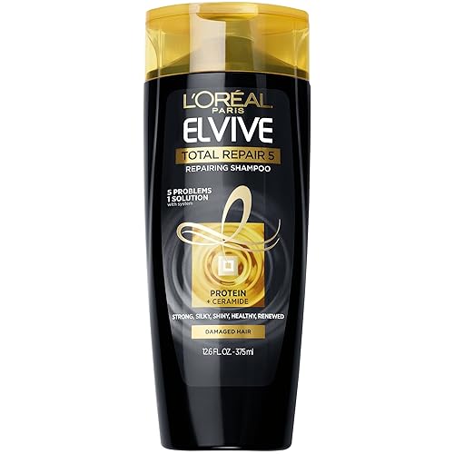 L'Oréal Paris Hair Expert Total Repair 5 Restoring Shampoo, 12.6 fl. oz. (Packaging May Vary) Beauty & Personal Care L'Oreal Paris
