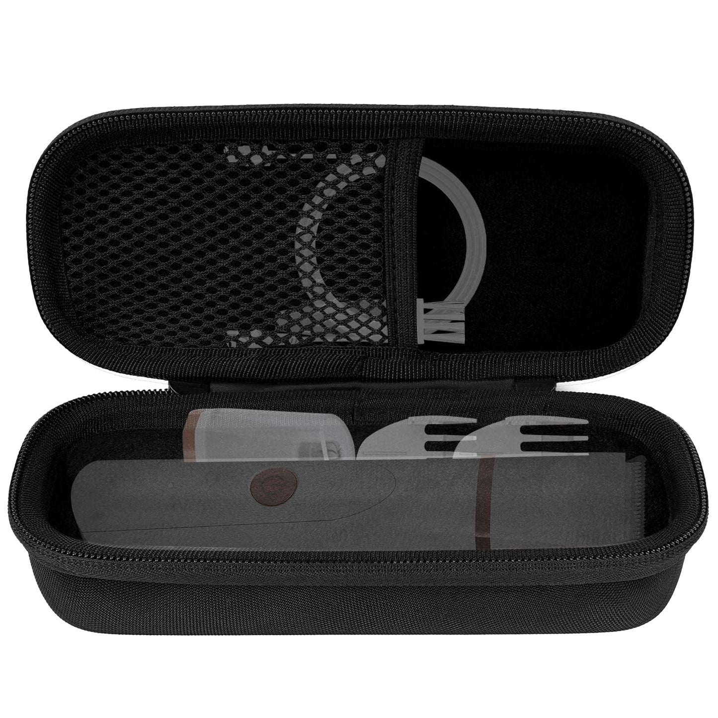Linkidea Electric Shaver Travel Case for Women, Compatible with OLOV/Risina TC-017 / MANSPOT HCW003A, Hard EVA Shell Carrying Bag for Bikini Trimmer Beauty and Personal Care Linkidea