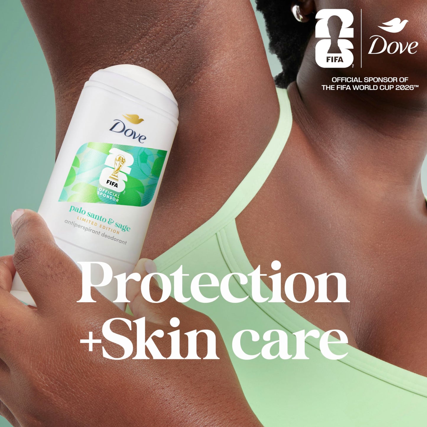 Dove Clinical + Care Antiperspirant Deodorant Stick for Women - Palo Santo & Sage Scent, 72H Sweat & Odor Protection, FIFA World Cup Limited Edition Beauty and Personal Care Dove