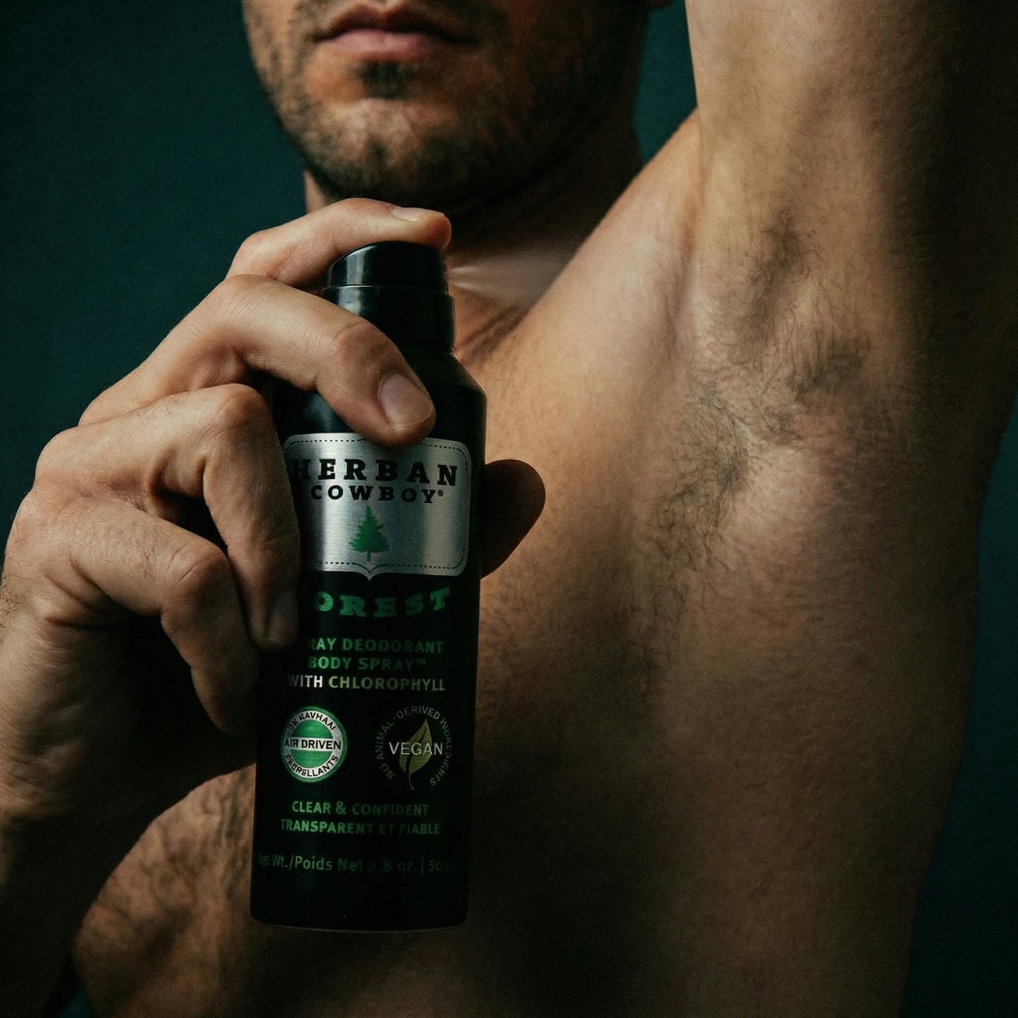 Herban Cowboy Forest Body Spray Deodorant with Hints of Parsley, Rosemary and Sage (2.8 oz) Beauty and Personal Care Herban Cowboy