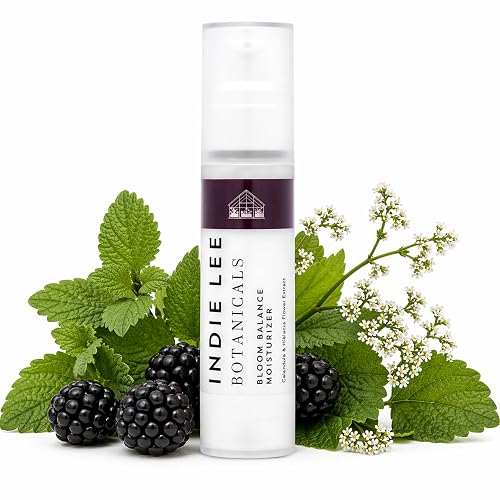 Bloom Balance Lightweight Face Moisturizer - Hydrating Clean Daily Moisturizer with Botanical Extracts | Non-Greasy Cream for Balanced, Radiant Skin | Beauty & Personal Care Indie Lee
