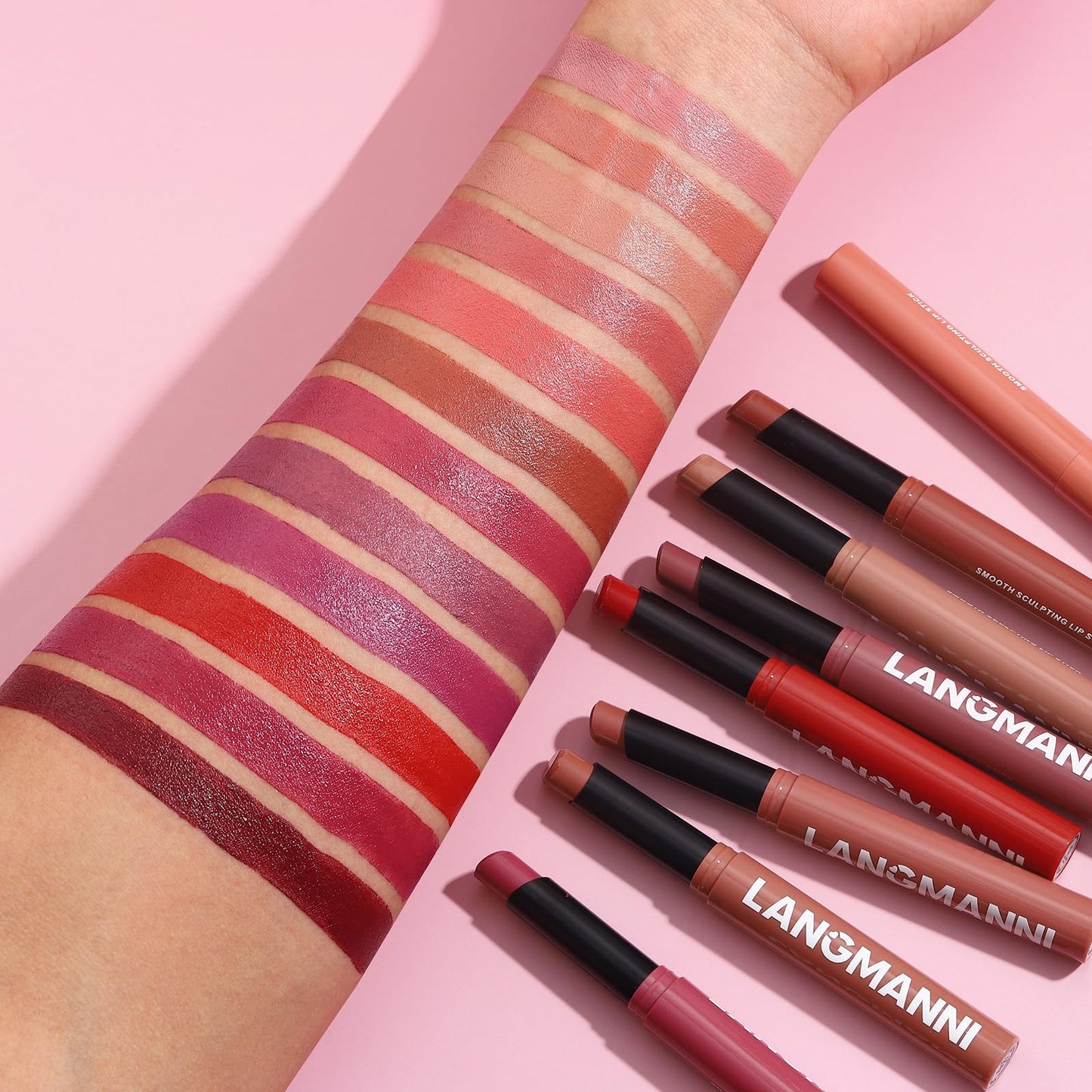3Pcs Velvet Matte Lipstick Set, Nude to Dark Shades, Long-Lasting,Color789 Beauty and Personal Care Jolilab