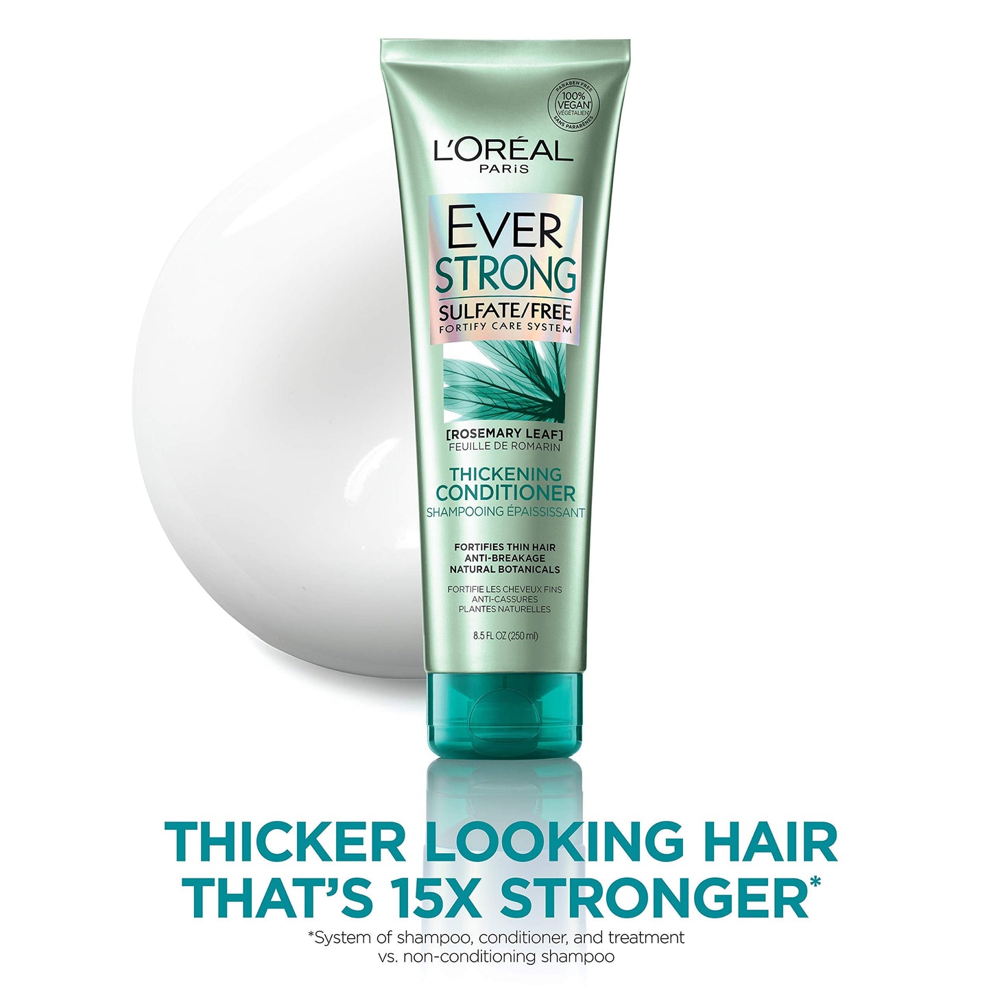L’Oréal Paris EverStrong Sulfate Free Thickening Shampoo, 8.5 fl. oz. Beauty & Personal Care L'Oreal Paris