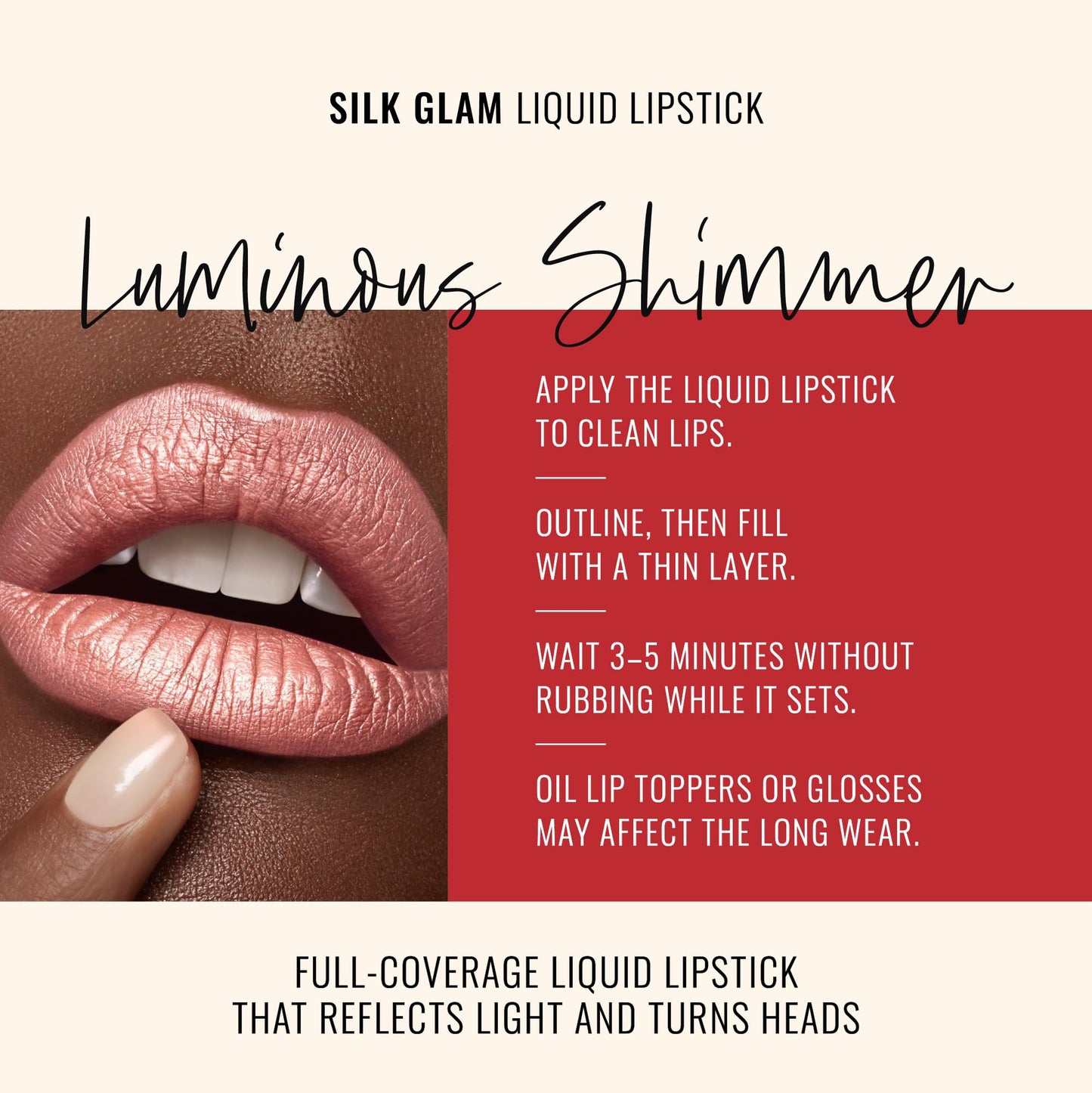 Runway Rogue Silk Glam Liquid Lipstick, Long Wear Frosted Blush Rosy-Pink Lipstick, ‘Jet Set’ Beauty & Personal Care Runway Rogue