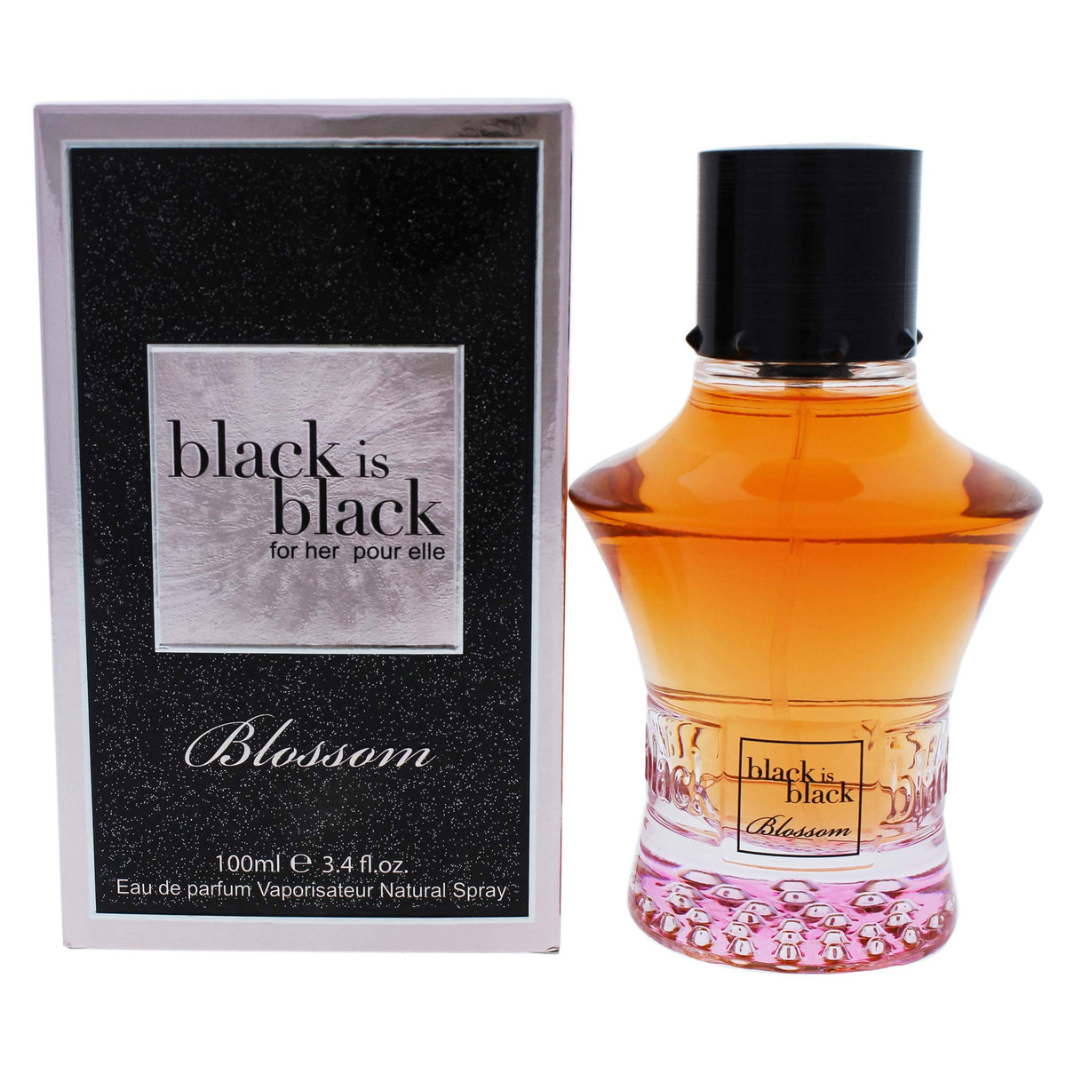 Nu Parfums Black is Black Blossom, 3.4 Oz Beauty & Personal Care Nuparfums