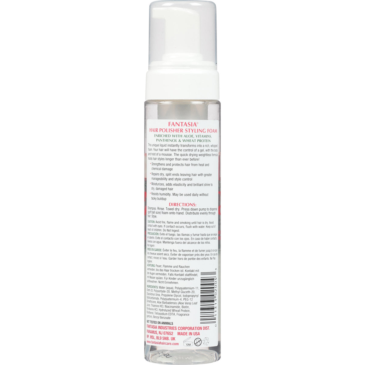 Fantasia Polisher Style Foam, 8.5 Ounce, IC202004 Beauty & Personal Care Fantasia