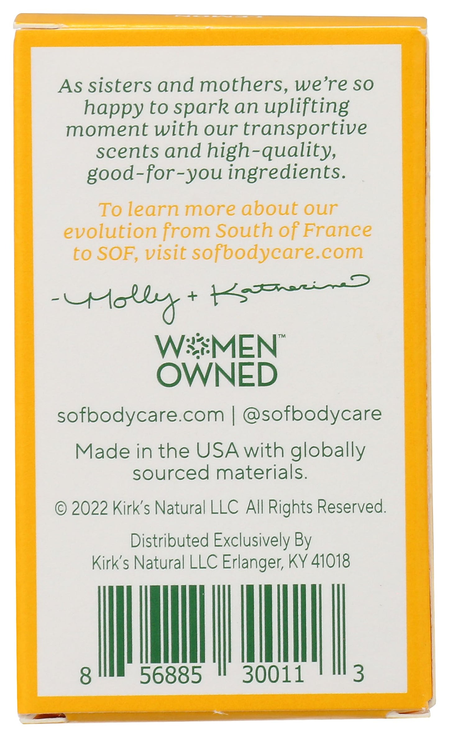 South of France Travel Bar Soap, Lemon Verbena, 1.5 Ounce Beauty & Personal Care South Of France