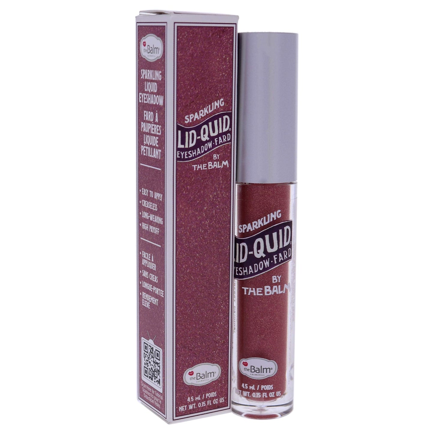 theBalm theBalm Lid-Quid Sparkling Liquid Eyeshadow, Strawberry Daiquiri Beauty & Personal Care theBalm