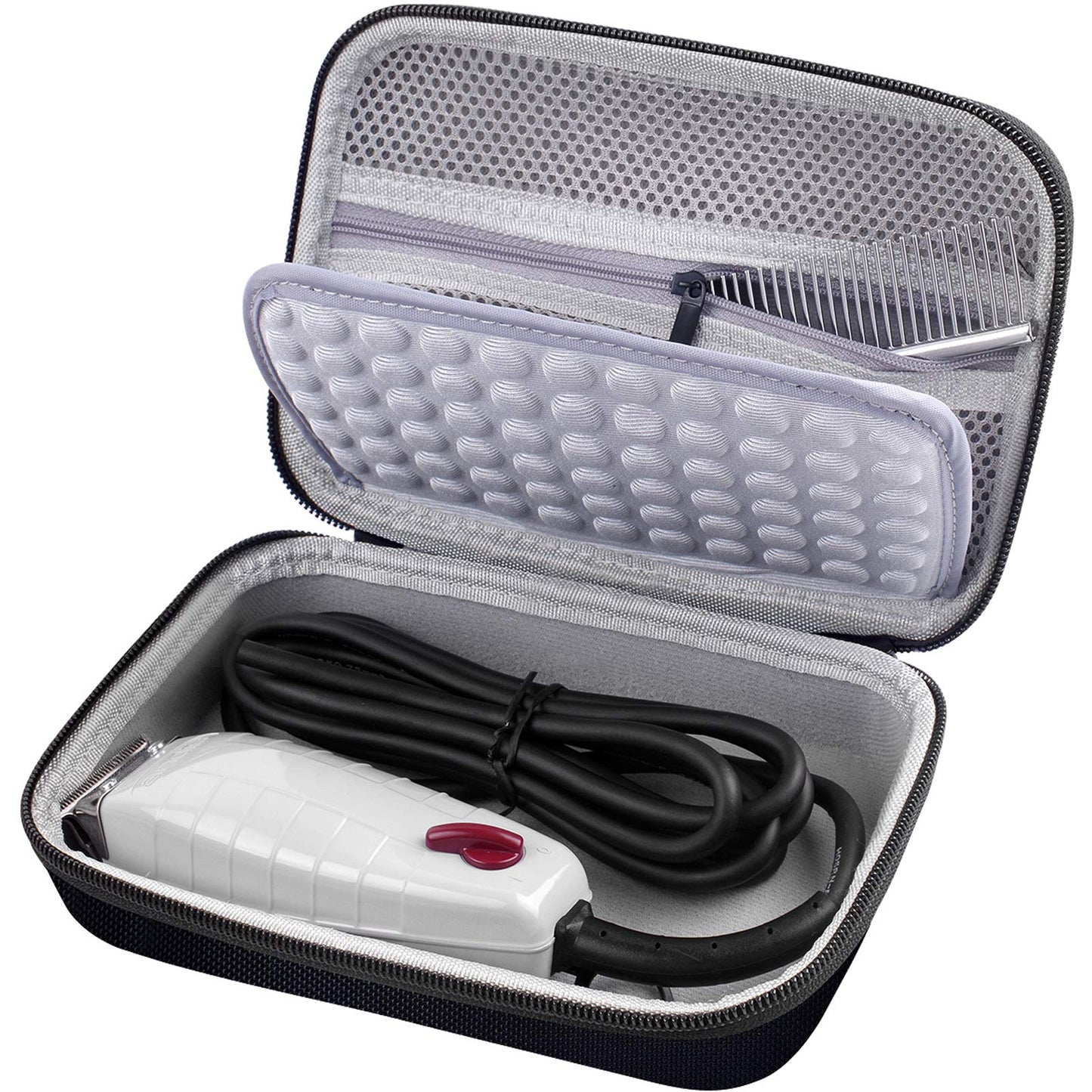 Case for Andis Professional T-Outliner Beard & Hair Trimmer, Model GTO 04780/04710/04603/04775, with Mesh Pocket for Attachment Set - Bag Only Beauty and Personal Care Comecase