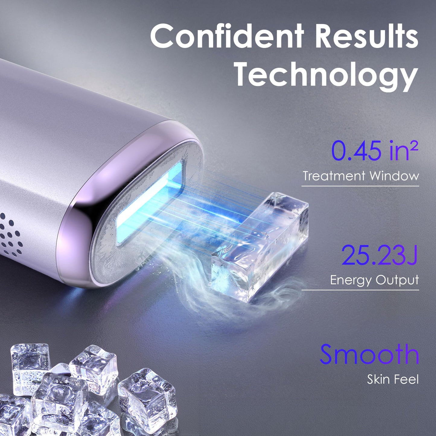 Neubutyan IPL Laser Hair Removal Device for Women & Men, 25J Sapphire Ice Cooling for Nearly Painless Hair Removal, Visible Hair Reduction in 2 Weeks Beauty and Personal Care Neubutyan