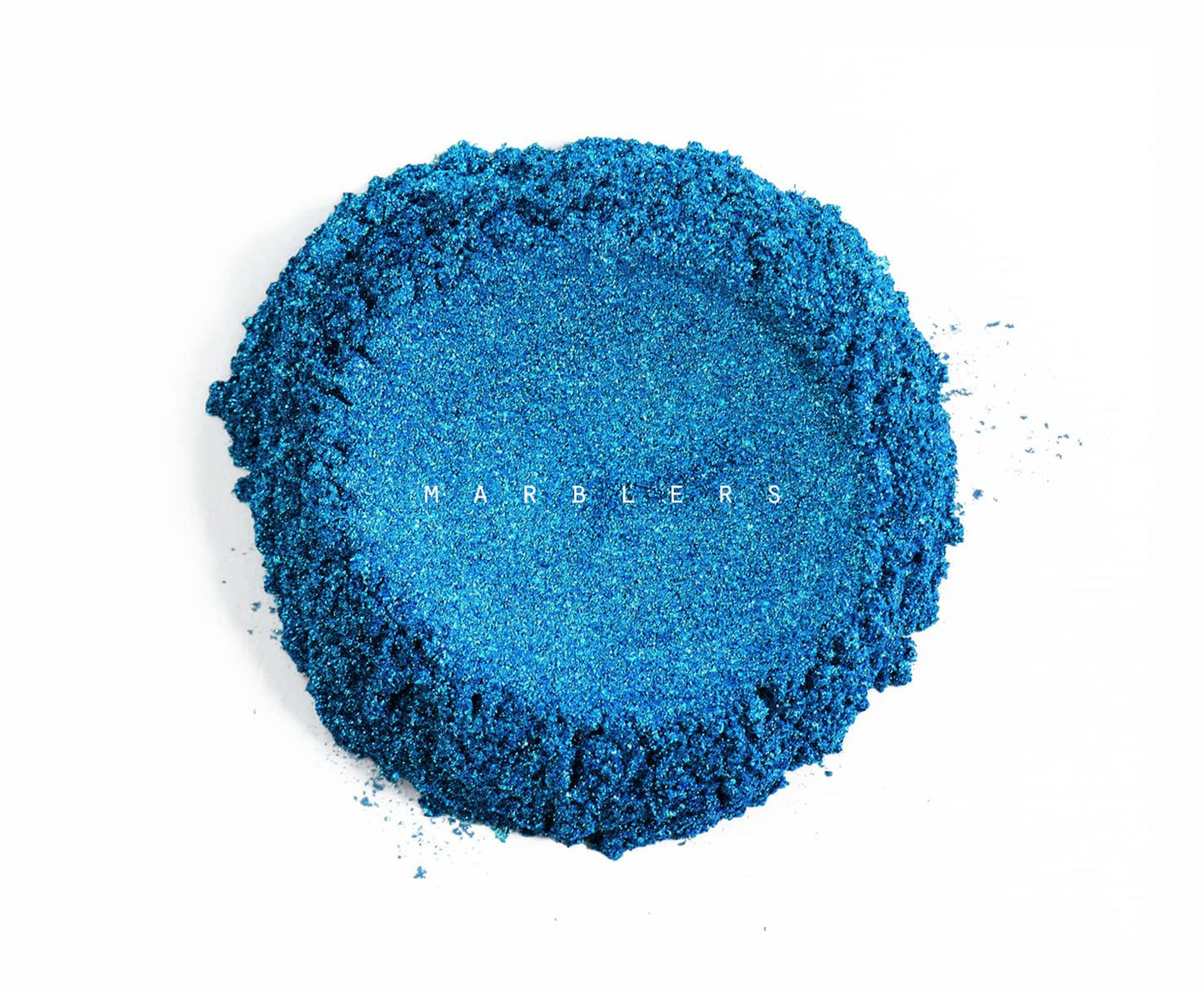 MARBLERS Chunky Natural Mica Powder [Marine Pearl] 0.11oz (3g) | Highly Pigmented | Non-Toxic, Vegan, Cruelty-Free | Eyeshadow, Body Butter, Nail Beauty & Personal Care MARBLERS