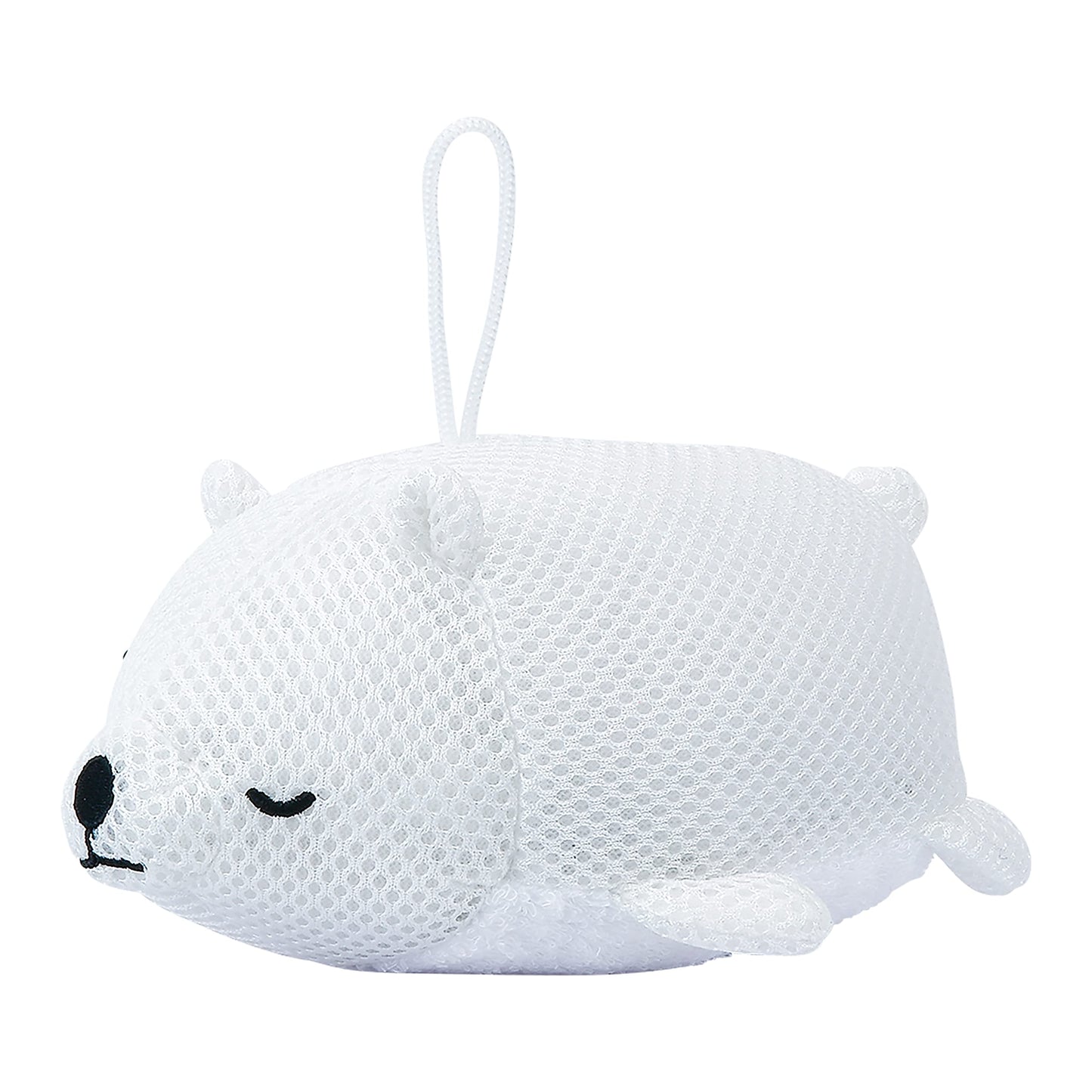 Liv Heart 97823-11 Body Sponge, Relabus, Lucky Polar Bear (Total Length: Approx. 6.3 inches (16 cm)), Bath Goods Beauty and Personal Care LIV HEART
