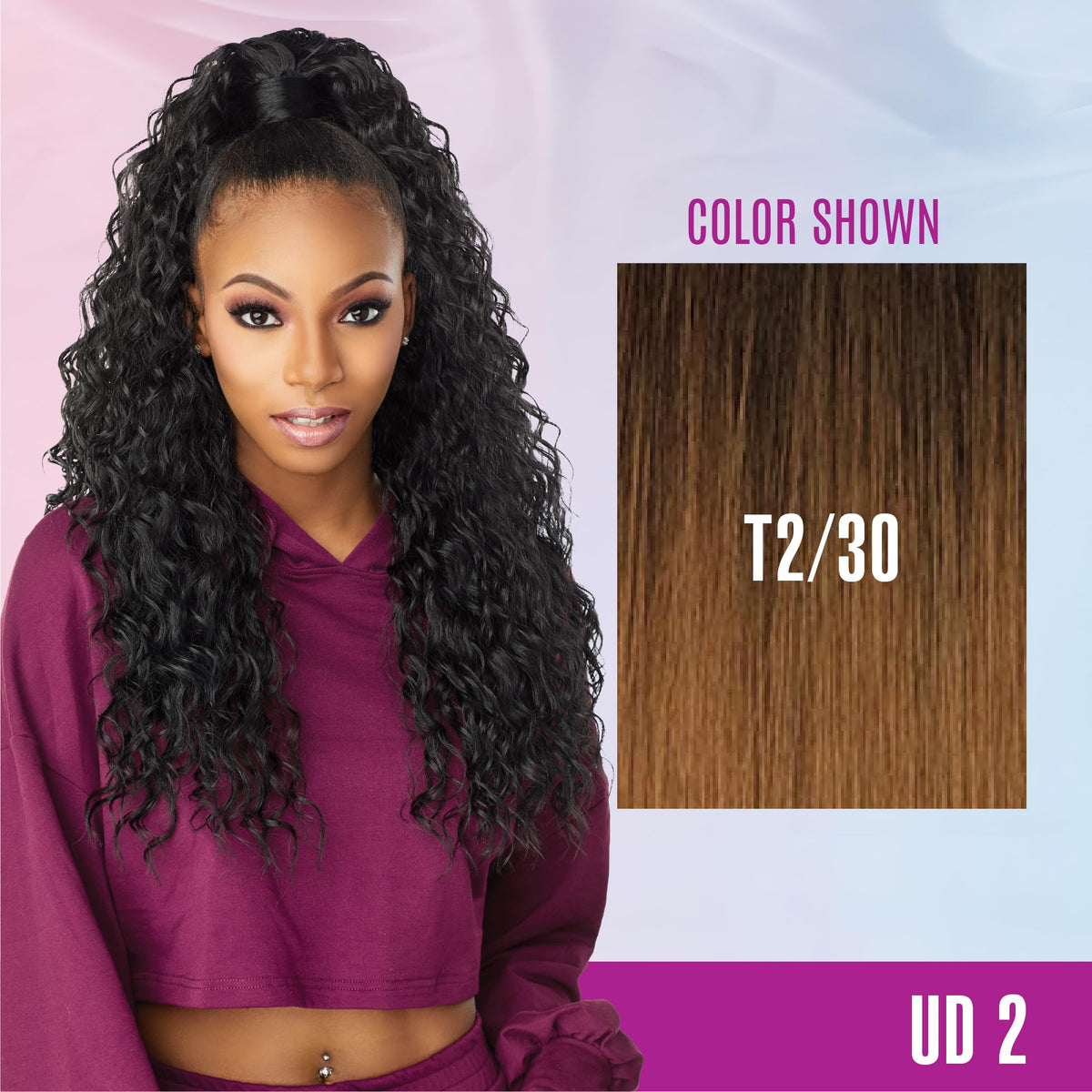 Sensationnel Instant Updown Halfwig Pony-Iud 2, T2/30
