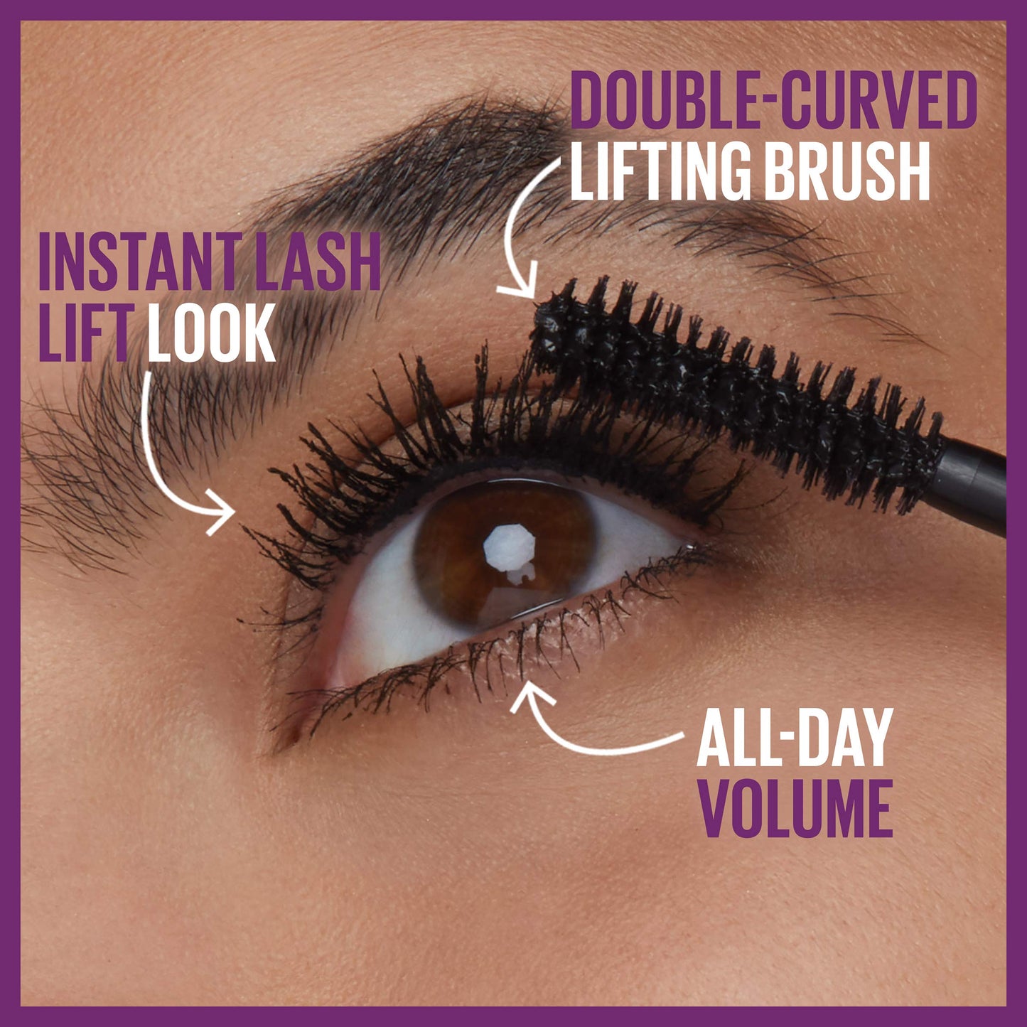 Maybelline The Falsies Lash Lift Washable Mascara Volumizing, Lengthening, Lifting, Curling, Multiplying, Eye Makeup, Ultra Black, 1 Count Beauty & Personal Care MAYBELLINE